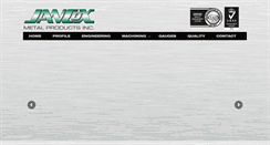 Desktop Screenshot of jancoxmetal.com